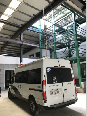 倒伏天线升降杆