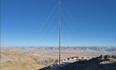 高原监测升降杆