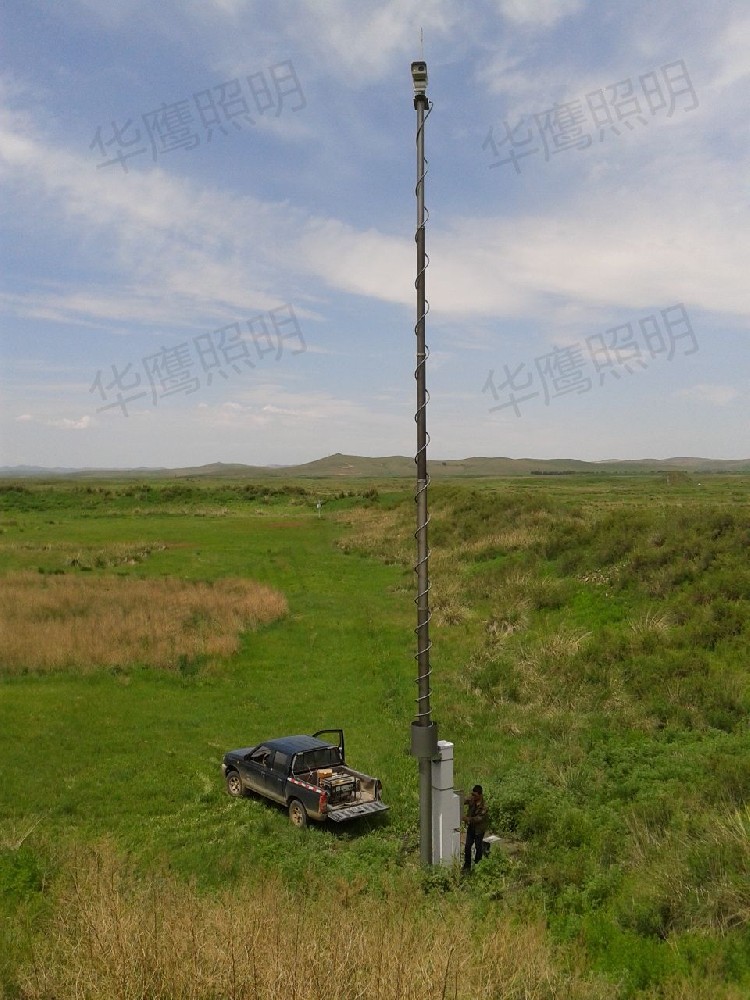 无锡华鹰定制款视频监控升降杆