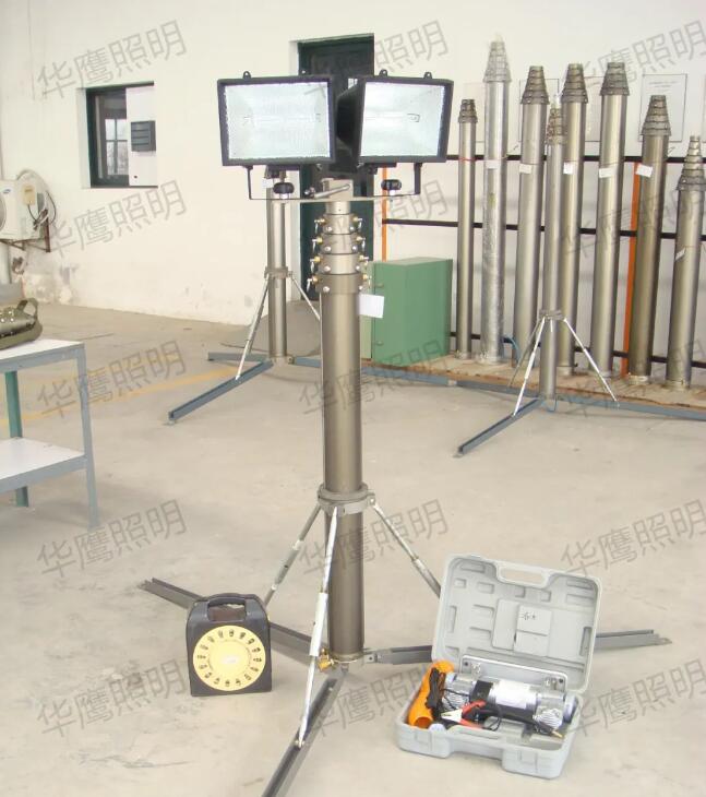 无锡华鹰便携式应急升降照明灯：专业照明解决方案